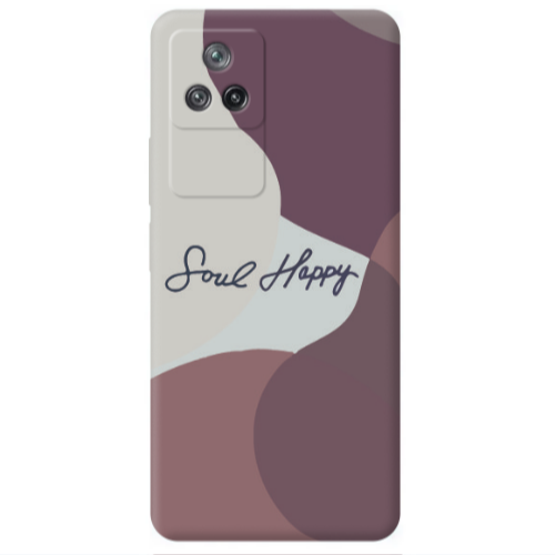 Xiaomi Poco F4 Soul Happy Transparent Silicone TPU Θήκη
