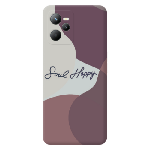 Realme C35 Soul Happy Transparent Silicone TPU Θήκη
