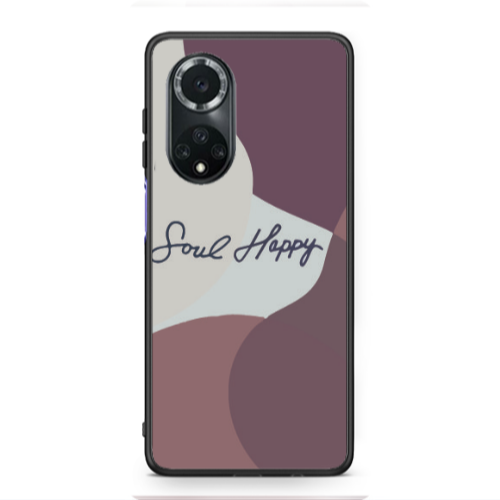Huawei Nova 9 Soul Happy Black Glossy Θήκη
