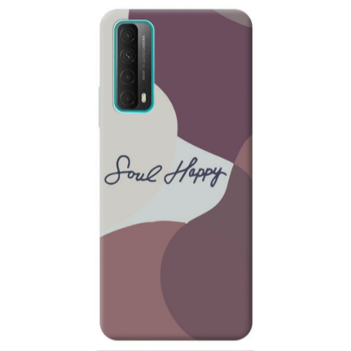 Huawei P Smart 2021 Soul Happy Transparent Silicone TPU Θήκη