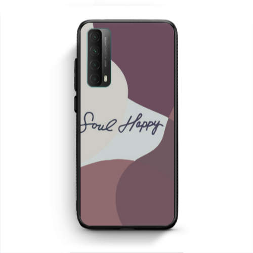 Huawei P Smart 2021 Soul Happy Black Glossy Θήκη