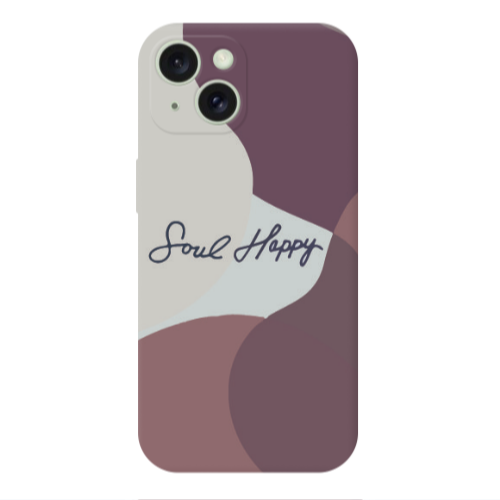 Apple iPhone 15 Soul Happy Transparent Silicone TPU Θήκη