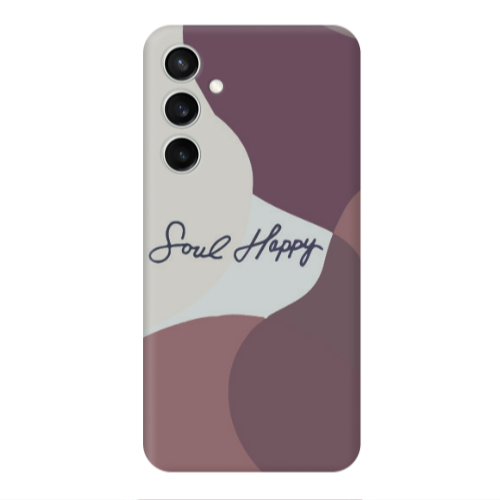 Samsung S23FE Soul Happy Transparent Silicone TPU Θήκη