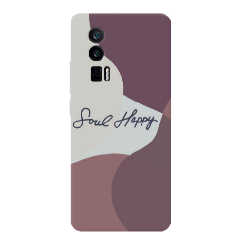 Xiaomi Poco F5 Pro Soul Happy Transparent Silicone TPU Θήκη