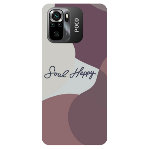 Xiaomi Poco M5 s Soul Happy Transparent Silicone TPU Θήκη