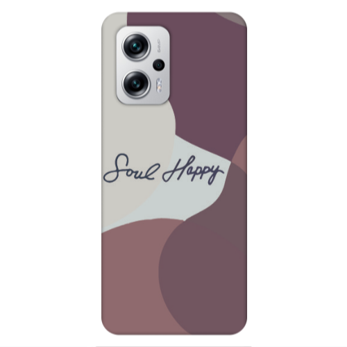 Xiaomi Poco X4 GT Soul Happy Transparent Silicone TPU Θήκη