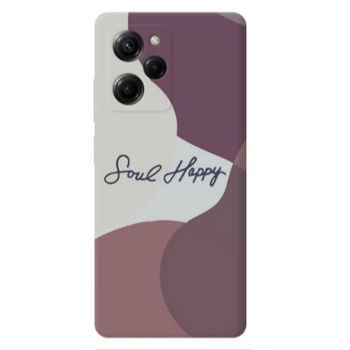 Xiaomi Poco X5 Pro Soul Happy Transparent Silicone TPU Θήκη