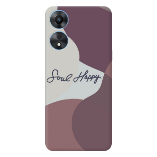 Oppo A 98 Soul Happy Transparent Silicone TPU Θήκη