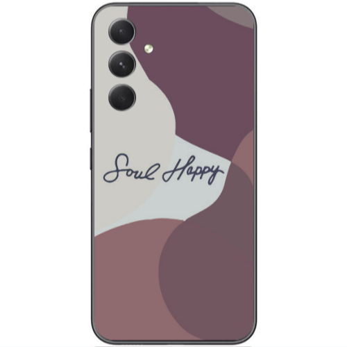 Samsung Galaxy A25 Soul Happy Transparent Silicone TPU Θήκη
