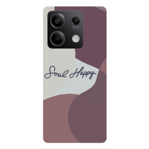 Xiaomi Redmi Note 13 5G Soul Happy Transparent Silicone TPU Θήκη