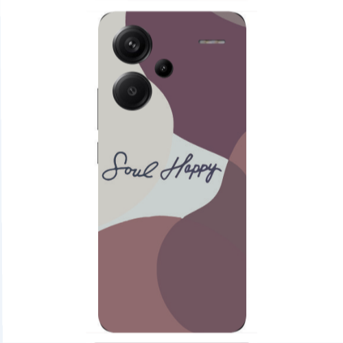 Xiaomi Redmi Note 13 Pro+ 5G  Soul Happy Transparent Silicone TPU Θήκη
