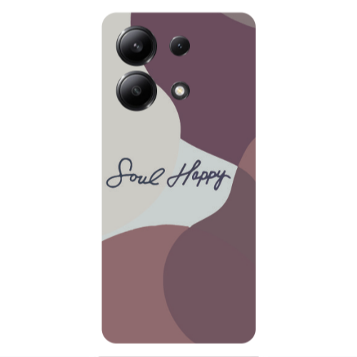 Xiaomi Redmi Note 13 4G Soul Happy Transparent Silicone TPU Θήκη