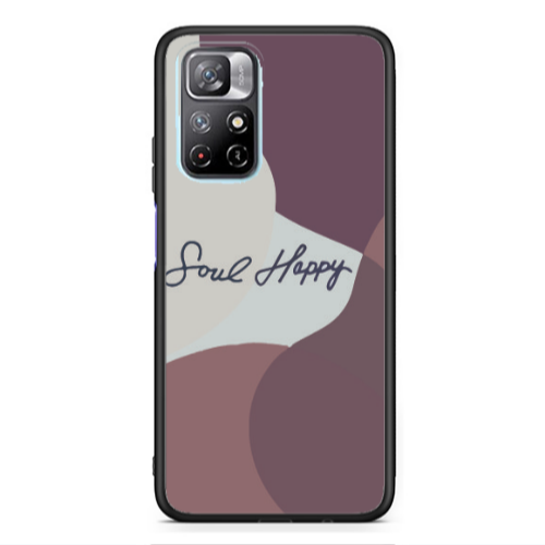 Xiaomi Poco M4 Pro 5G Soul Happy Black Glossy Θήκη