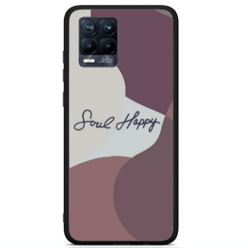 Realme 8 i Soul Happy Black Glossy Θήκη