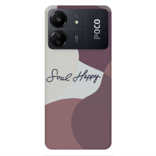 Xiaomi Poco C65 Soul Happy Transparent Silicone TPU Θήκη