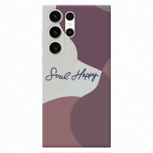 Samsung S24 Ultra Soul Happy Transparent Silicone TPU Θήκη