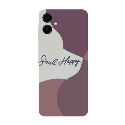 Samsung A06 Soul Happy Transparent Silicone TPU Θήκη