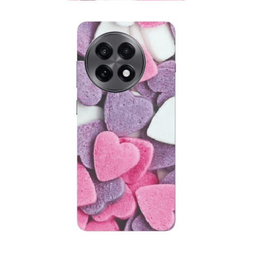 Oneplus 13 5G Sponge Hearts Transparent Silicone TPU Θήκη