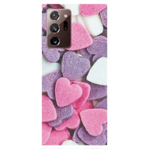 Samsung Note 20 Ultra Sponge Hearts Transparent Silicone TPU Θήκη