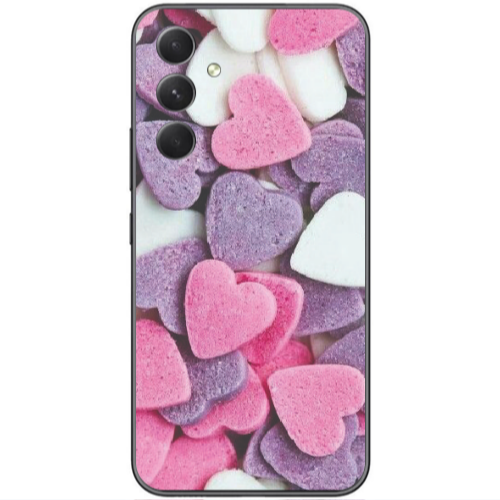 Samsung  Galaxy A05s Sponge Hearts Transparent Silicone TPU Θήκη
