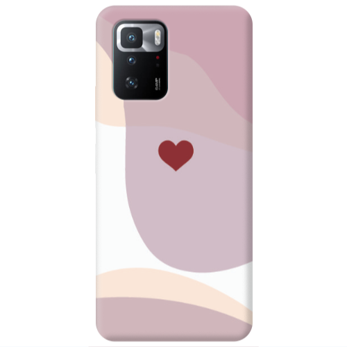 Xiaomi Poco X3 GT Wavy Heart Transparent Silicone TPU Θήκη