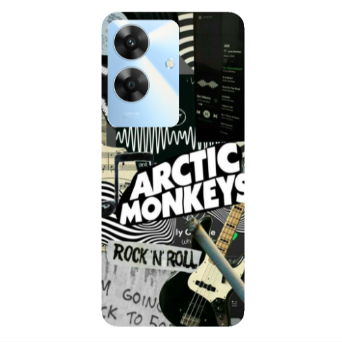 Realme Note 60 Arctic Monkeys Transparent Silicone TPU Θήκη