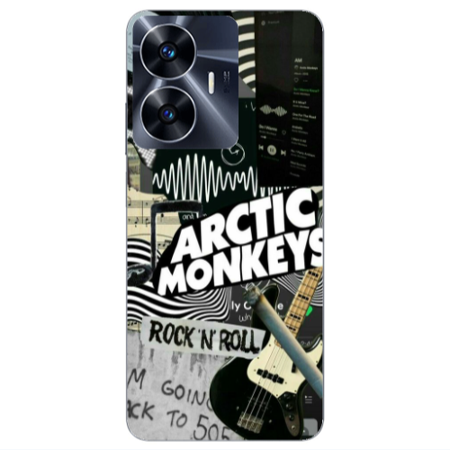 Realme Note 50 Arctic Monkeys Transparent Silicone TPU Θήκη