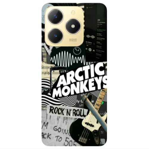 Realme C61 Arctic Monkeys Transparent Silicone TPU Θήκη