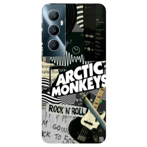 Realme C65 Arctic Monkeys Transparent Silicone TPU Θήκη