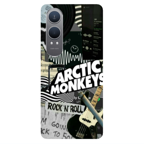 Oneplus Nord Ce 4 lite Arctic Monkeys Transparent Silicone TPU Θήκη