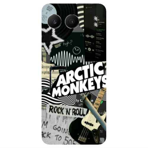 Oneplus Nord 4 Arctic Monkeys Transparent Silicone TPU Θήκη