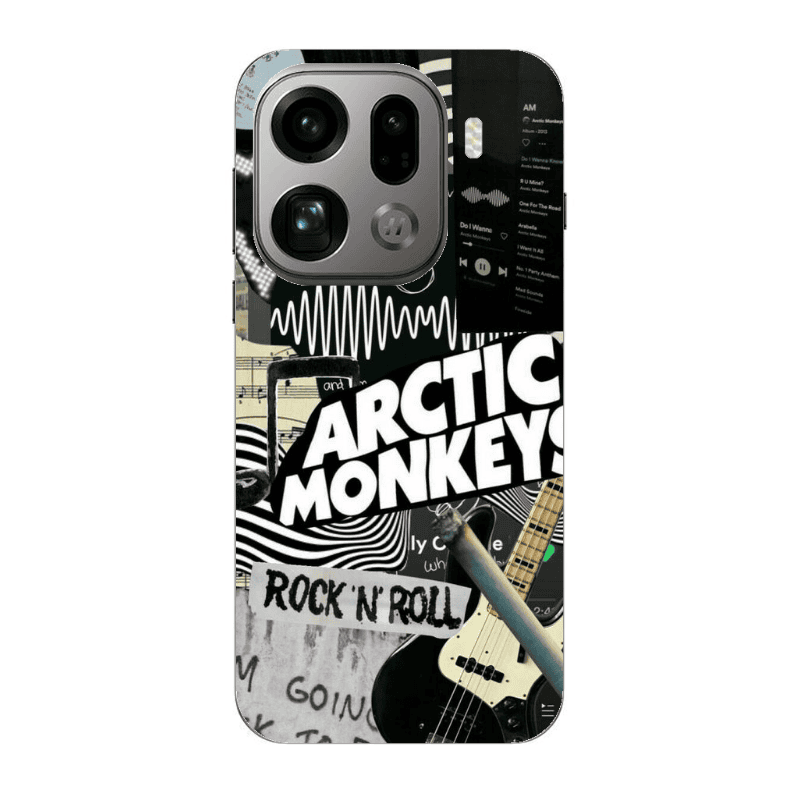 Oppo Find X9 Pro Arctic Monkeys Transparent Silicone TPU Θήκη