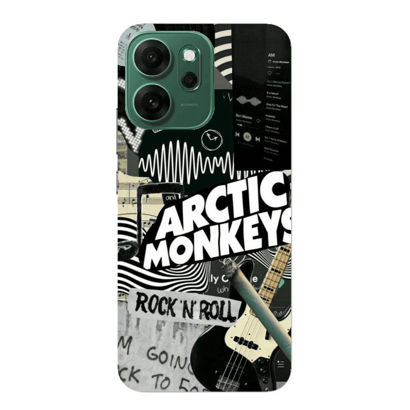 Oppo 14 F Arctic Monkeys Transparent Silicone TPU Θήκη