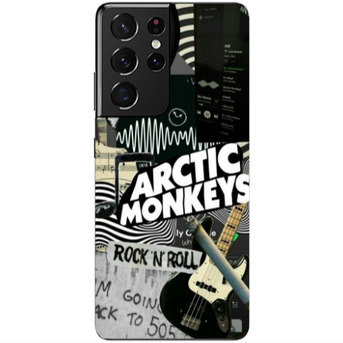 Samsung S21 Ultra Arctic Monkeys Transparent Silicone TPU Θήκη