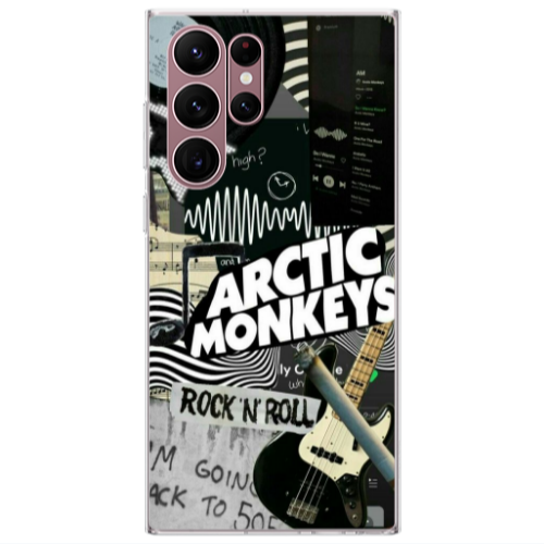 Samsung S22 Ultra Arctic Monkeys Transparent Silicone TPU Θήκη