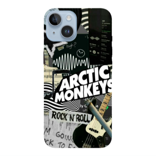 Apple iPhone 14 Plus Arctic Monkeys Transparent Silicone TPU Θήκη