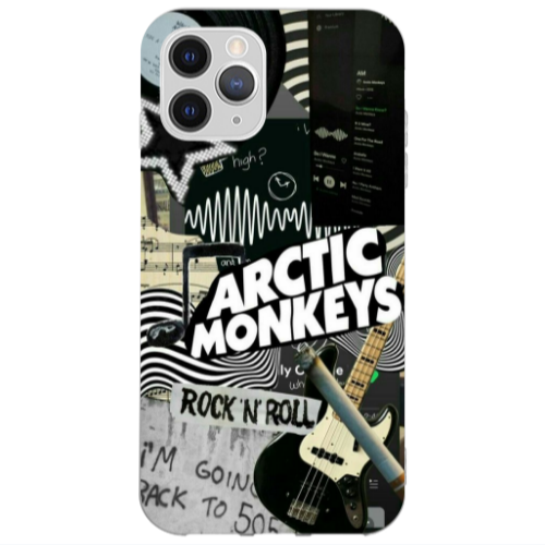 Apple iPhone 13 Pro Arctic Monkeys Transparent Silicone TPU Θήκη