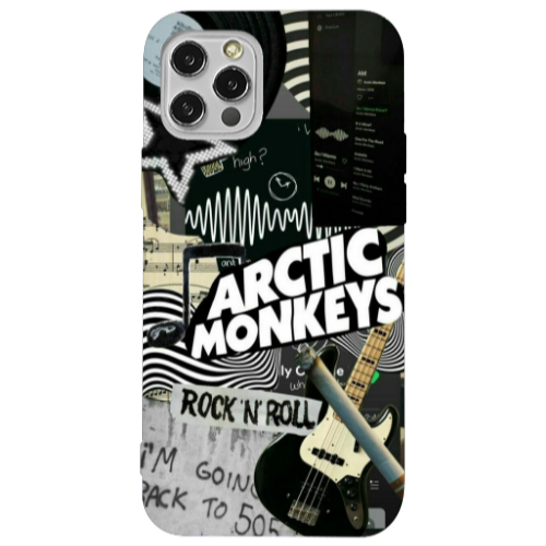 Apple iPhone 12 Pro Arctic Monkeys Transparent Silicone TPU Θήκη