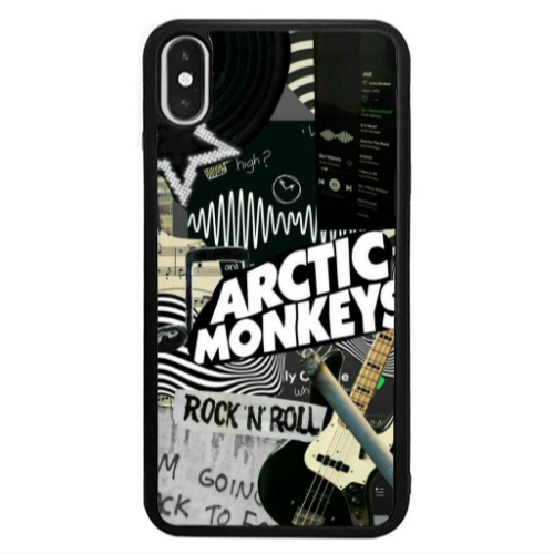 Apple iPhone Xs Max Arctic Monkeys Black Glossy Θήκη