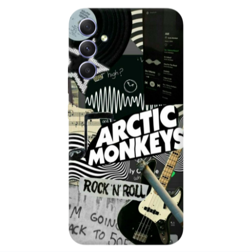 Samsung A34 Arctic Monkeys Transparent Silicone TPU Θήκη