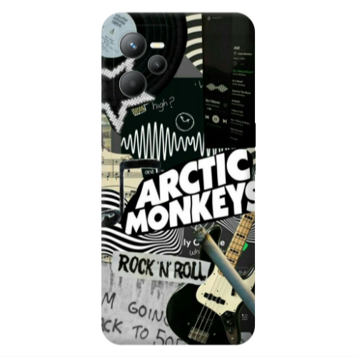 Realme C35 Arctic Monkeys Transparent Silicone TPU Θήκη