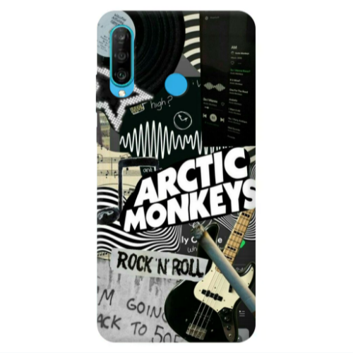 Huawei P30 Lite Arctic Monkeys Transparent Silicone TPU Θήκη