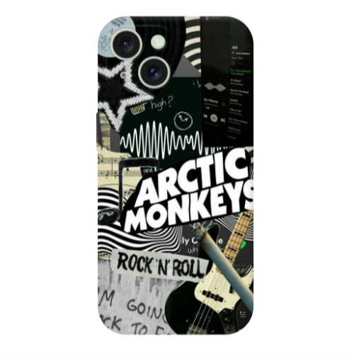 Apple iPhone 15 Arctic Monkeys Transparent Silicone TPU Θήκη