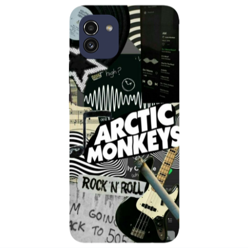 Samsung A03 Arctic Monkeys Transparent Silicone TPU Θήκη