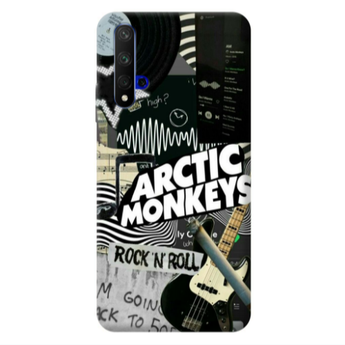 Huawei Nova 5 T Arctic Monkeys Transparent Silicone TPU Θήκη