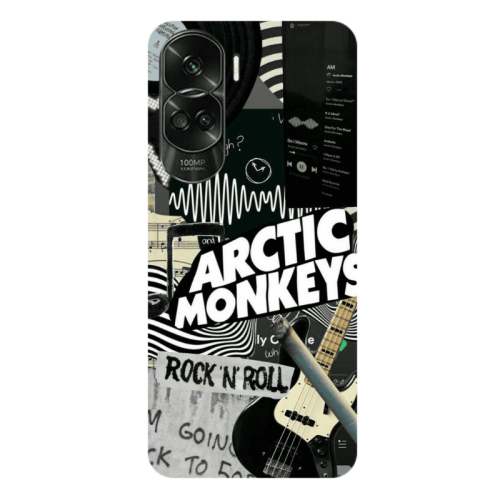 Honor 90 Lite 5G Arctic Monkeys Transparent Silicone TPU Θήκη