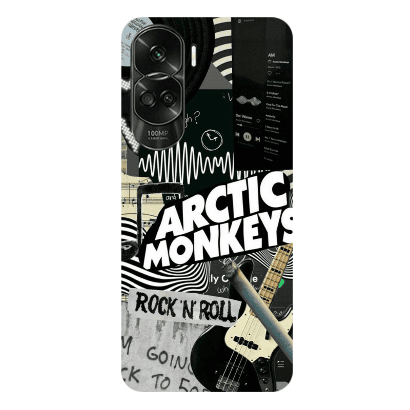 Honor 90 Lite 5G Arctic Monkeys Transparent Silicone TPU Θήκη