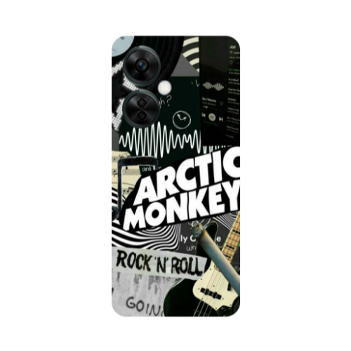 Oneplus Nord CE 3 Lite 5G Arctic Monkeys Transparent Silicone TPU Θήκη