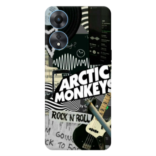 Oppo A 98 Arctic Monkeys Transparent Silicone TPU Θήκη