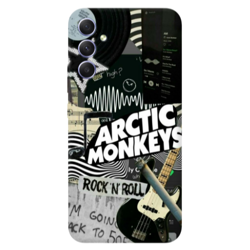 Samsung A16 Arctic Monkeys Transparent Silicone TPU Θήκη